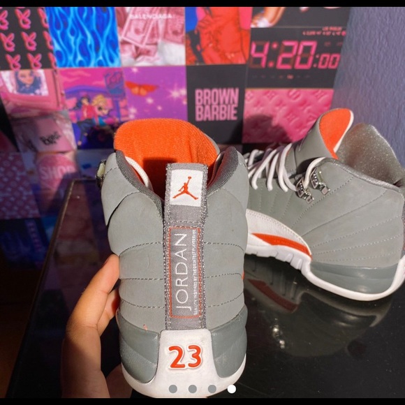 air jordan 12s unc retro cool grey - Picture 4 of 4